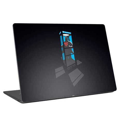 DC Comics Superman Phone booth Universal Laptop 11in (8.8 x 6.2in) Skin